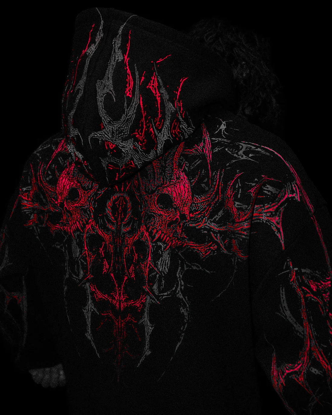 Breathedivinity Nightreign Oversized pullover hoodie [NIGHTMARE]